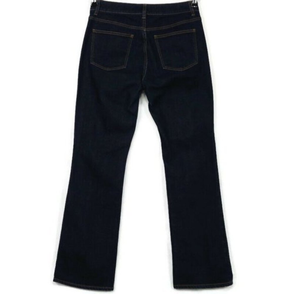 Talbots Curvy Boot Cut Jeans Dark Stretch 6‎ 28 x 32